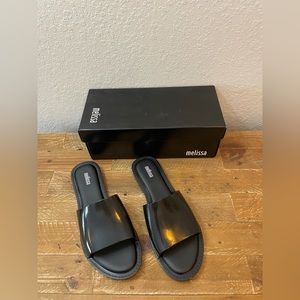 Melissa SOUL Slide Shoes Black